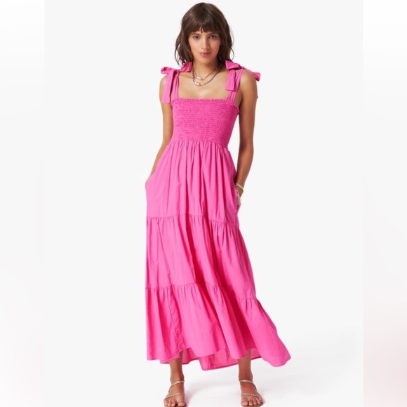 Xirena Lorraine Dress in Pink - Picture 1 of 7